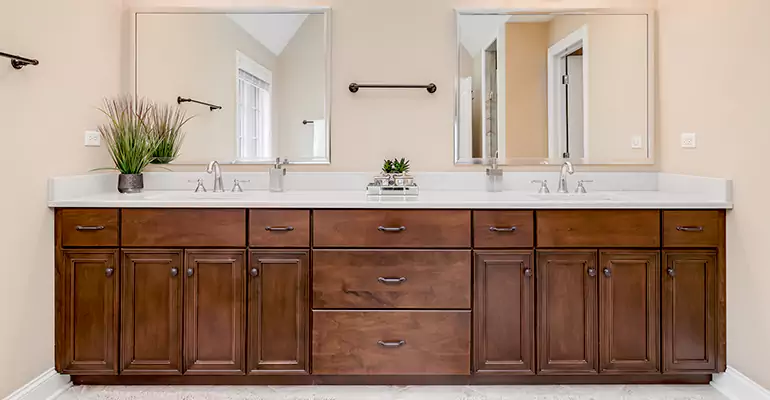 Bathroom Cabinet Renovation in Tacoma