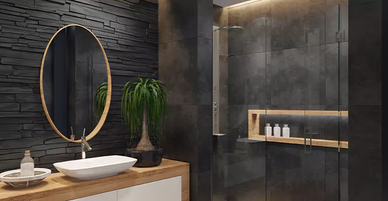 Bathroom Floor Tile Remodel in Tacoma