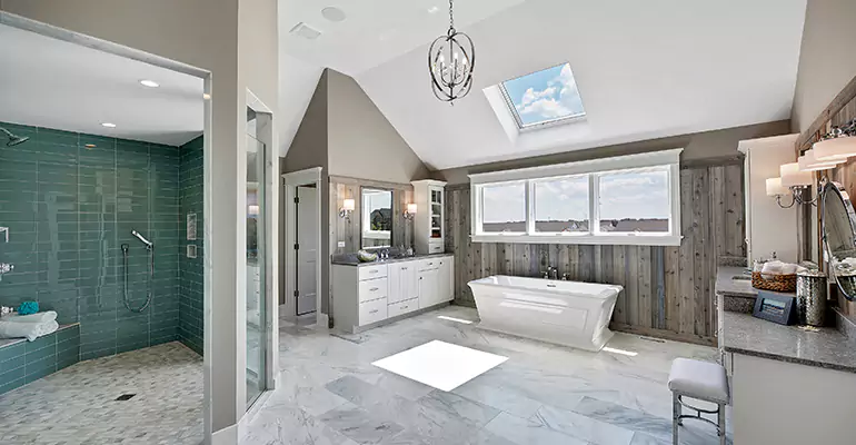 Guest Bathroom Flooring Remodel in Tacoma